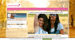 Desktop Screenshot of meidenblog.nl